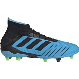 Kopačky adidas Predator 19.1 Fg blue F35606 modrý modrý