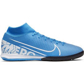 Kopačky Nike Mercurial Superfly 7 Academy Ic AT7975 414 modrý modrý
