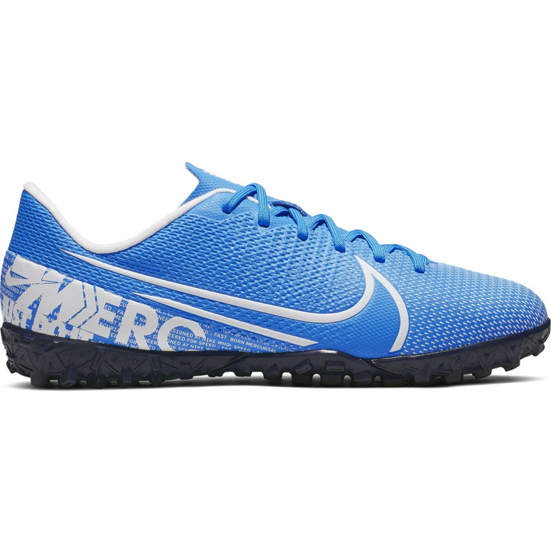 Kopačky Nike Mercurial Vapor 13 Academy Tf Junior AT8145 414 modrý modrý