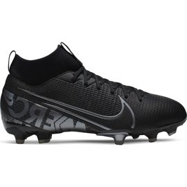 Kopačky Nike Mercurial Superfly 7 Academy FG / MG Junior AT8120 001 černý černý