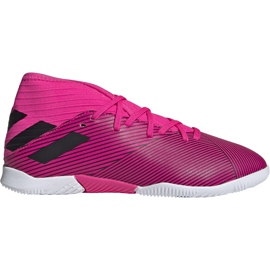 Kopačky Adidas Nemeziz 19.3 In Junior růžové F99946 růžový růžový
