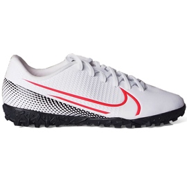 Fotbalová obuv Nike Mercurial Vapor 13 Academy Tf Junior AT8145 160 vícebarevný bílá