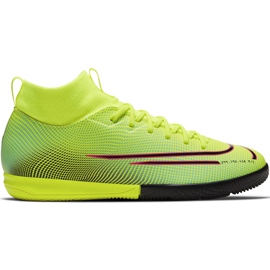 Kopačky Nike Mercurial Superfly 7 Academy Mds Ic Junior BQ5529 703 vícebarevný žlutá