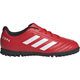 Kopačky Adidas Copa 20.4 Tf červené Junior EF1925 červený červený