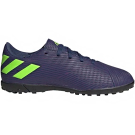 Kopačky Adidas Nemeziz Messi 19.4 Tf Junior EF1818 námořnická modrá námořnická modrá