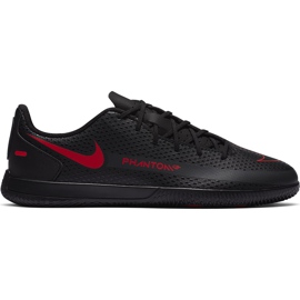 Fotbalová obuv Nike Jr Phantom Gt Club Ic CK8481 060 černá bílá