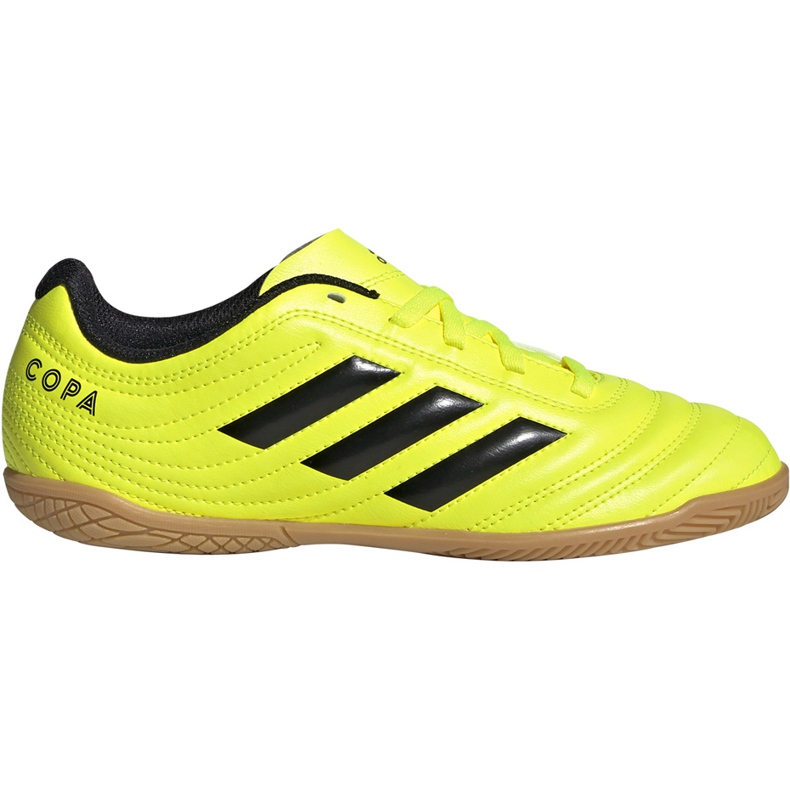 Kopačky Adidas Copa 19.4 In Junior žluté F35451 žlutá žlutá Kopačky Adidas Copa 19.4 In Junior žluté F35451 žlutá žlutá