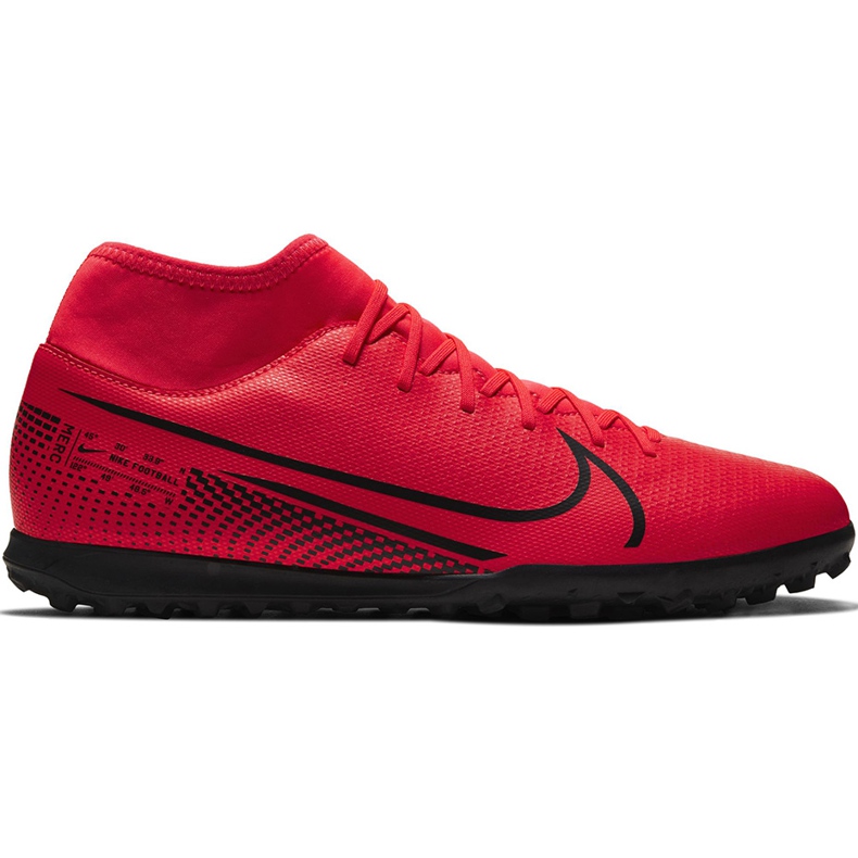Kopačky Nike Mercurial Superfly 7 Club Tf AT7980 606 červené červené