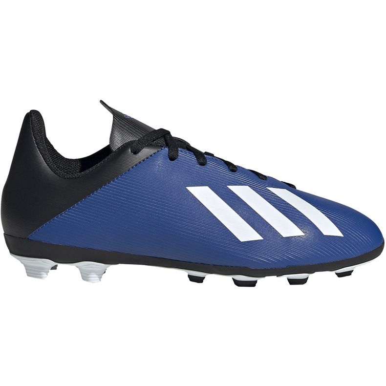 Adidas X 19.4 FxG Dětské kopačky modro-černé EF1615 modrý modrý