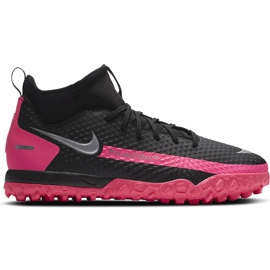 Kopačky Nike Jr Phantom Gt Academy Df Tf CW6695 006 černý černý