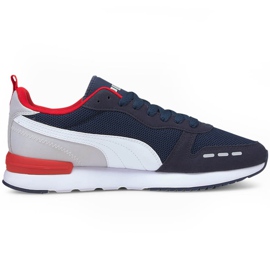 Pánské boty Puma R78 námořnická modro-bílá-šedo-červená 373117 24 bílý červený námořnická modř vícebarevný