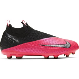 Kopačky Nike Phantom Vsn 2 Elite Df FG / MG Junior CD4062 606 červené červené