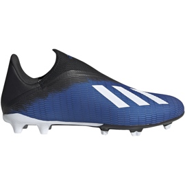 Kopačky Adidas X 19.3 Ll Fg modro-černé EG7178 modrý modrý