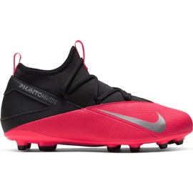Kopačky Nike Phantom Vsn 2 Club Df FG / MG Junior CD4061 606 červený červený