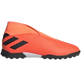Kopačky Adidas Nemeziz 19.3 Ll Tf Junior EH0489 pomerančový pomerančový