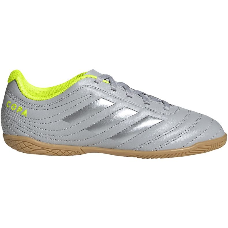 Kopačky Adidas Copa 20.4 In Jr EF8354 šedá stříbrný