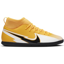 Kopačky Nike Mercurial Superfly 7 Club Ic Junior AT8153 801 pomerančový žluť