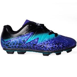 Kopačky Atletico Fg pro děti fialové XT2094-S77053 modrý nachový