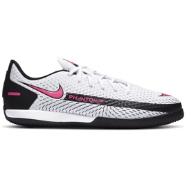 Fotbalová obuv Nike Phantom Gt Academy Ic Junior CK8480 160 bílá bílá
