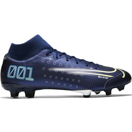 Fotbalová obuv Nike Mercurial Superfly 7 Academy Mds FG / MG BQ5427 401 modrý modrý