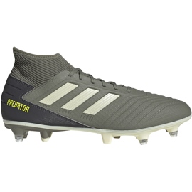 Kopačky Adidas Predator 19.3 Sg EG2830 šedá šedá Kopačky Adidas Predator 19.3 Sg EG2830 šedá šedá