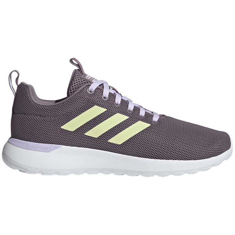 Fialové dámské boty Adidas Lite Racer Cln EG3147 fialový šedá