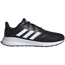 Dětské boty Adidas Runfalcon K černé a bílé EG2545 černý