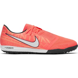 Kopačky Nike Zoom Phantom Venom Pro Tf BQ7497 810 růžový pomerančový