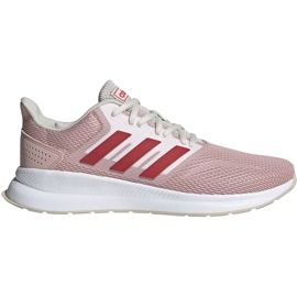 Dámské boty Adidas Runfalcon červeno-růžové EG8630 červený růžový