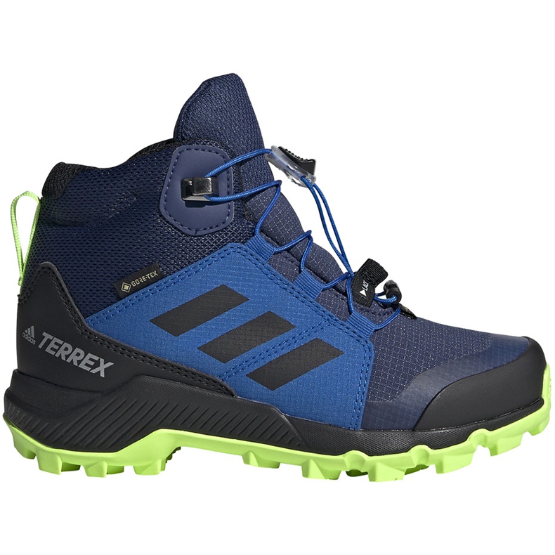 Dětská obuv Adidas Terrex Mid Gtx K EF2248 námořnická modrá modrý vícebarevný