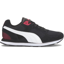 Boty Puma Vista černo-bílo-červené 369365 12 bílý černý červený