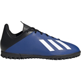 Kopačky Adidas X 19.4 Tf Jr FV4662 modrý modrý