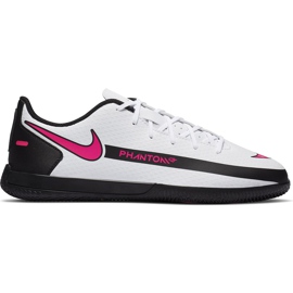 Kopačky Nike Jr Phantom Gt Club Ic CK8481 160 bílá bílá
