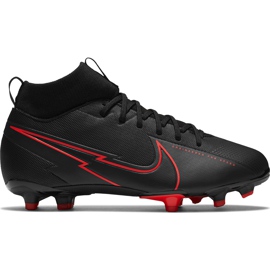 Kopačky Nike Mercurial Superfly 7 Academy FG / MG Junior AT8120 060 černý černý