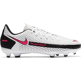 Kopačky Nike Jr Phantom Gt Academy FG / MG CK8476 160 bílá bílá