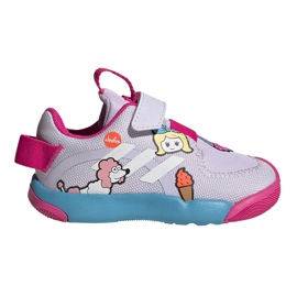 Dětské boty Adidas Active Play I bílo-modro-růžové FW8395 bílý fialová