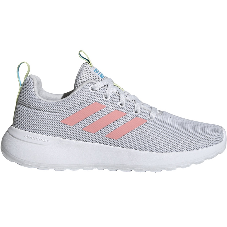 Dětská obuv Adidas Lite Racer Cln K šedá EG3049 růžový