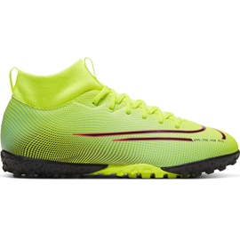 Kopačky Nike Mercurial Superfly 7 Academy Mds Tf Junior BQ5407 703 vícebarevný žluť