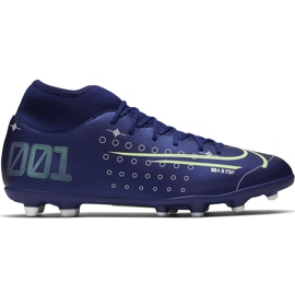 Kopačky Nike Mercurial Superfly 7 Club Mds FG / MG BQ5463 401 námořnická modř modrý