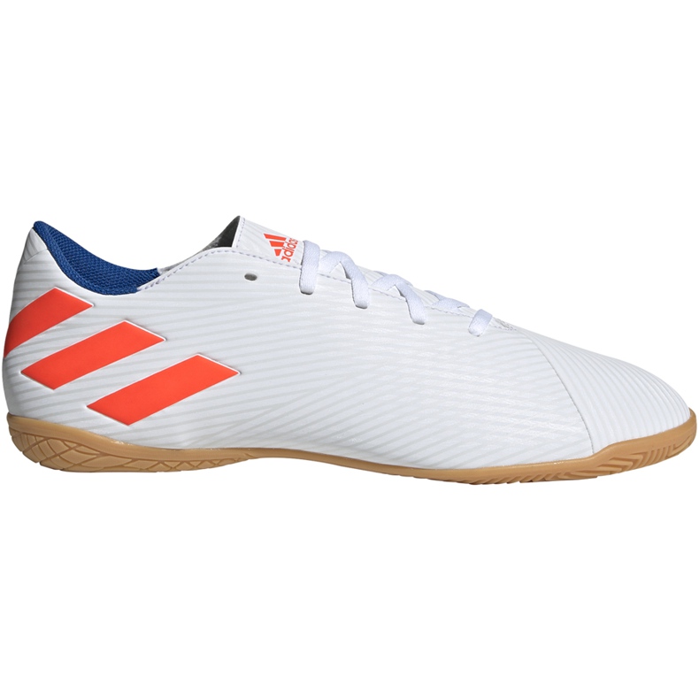 Kopačky Adidas Nemeziz Messi 19.4 v bílé a červené barvě F34550 bílý bílý
