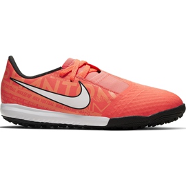 Fotbalová obuv Nike Phantom Venom Academy Tf Junior AO0377 810 oranžový oranžový