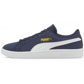 Dětská obuv Puma Smash v2 Buck navy blue 365182 22 námořnická modrá Dětská obuv Puma Smash v2 Buck navy blue 365182 22 námořnická modrá