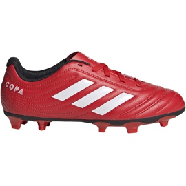 Kopačky Adidas Copa 20.4 Fg Junior červené EF1919 červený červený