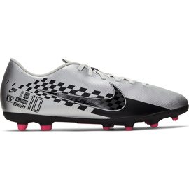 Kopačky Nike Mercurial Vapor 13 Club Neymar FG / MG AT7967 006 šedá šedá