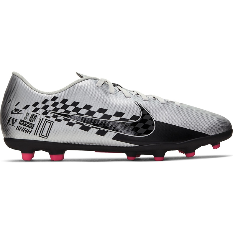 Kopačky Nike Mercurial Vapor 13 Club Neymar FG / MG AT7967 006 šedá šedá