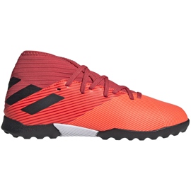 Kopačky Adidas Nemeziz 19.3 Tf Jr EH0499 pomerančový pomerančový