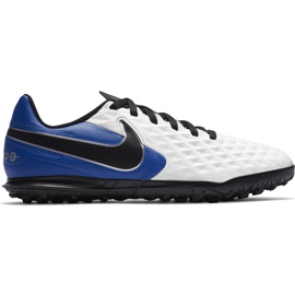 Kopačky Nike Tiempo Legend 8 Club Tf Junior AT5883 104 modrý bílá