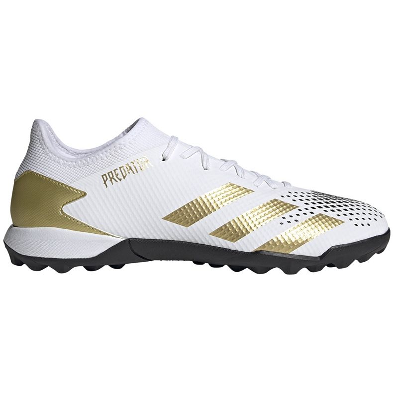 Kopačky Adidas Predator 20.3 L Tf FW9189 bílá, zlatá, černá bílý