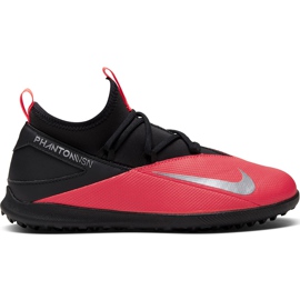 Kopačky Nike Phantom Vsn 2 Club Df Tf Junior CD4079 606 červená červená