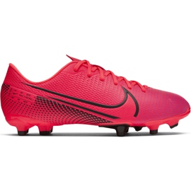 Kopačky Nike Mercurial Vapor 13 Academy FG / MG Junior AT8123 606 červené červené